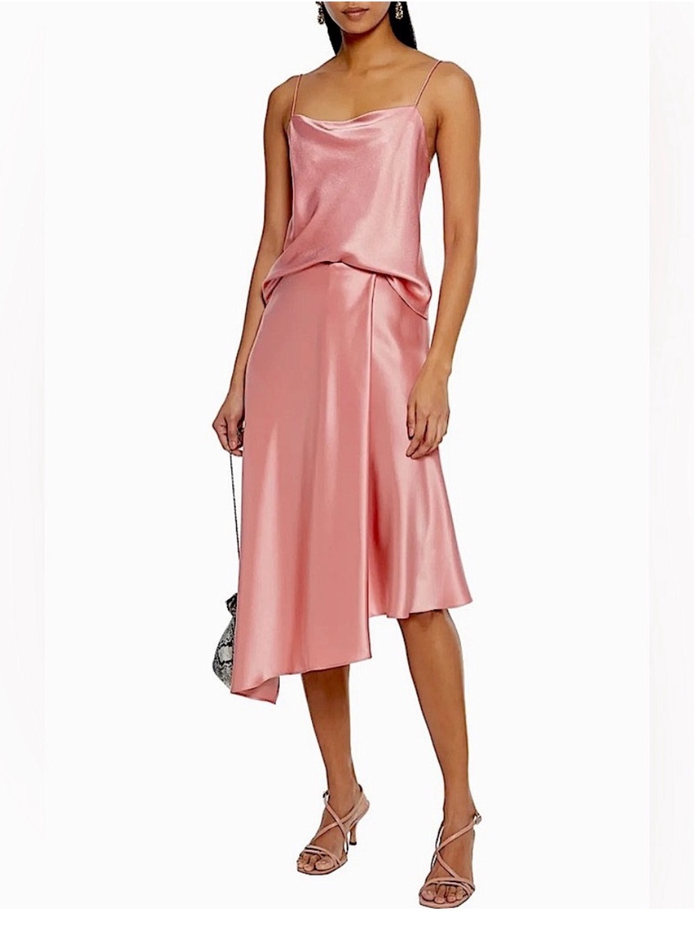 Alice + Olivia Rose Slip Skirt NWT Size 14